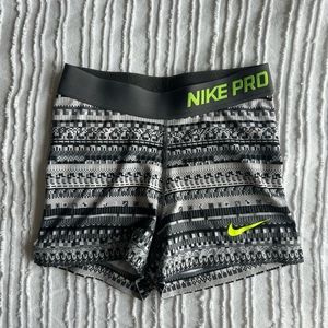 Nike Pro spandex shorts